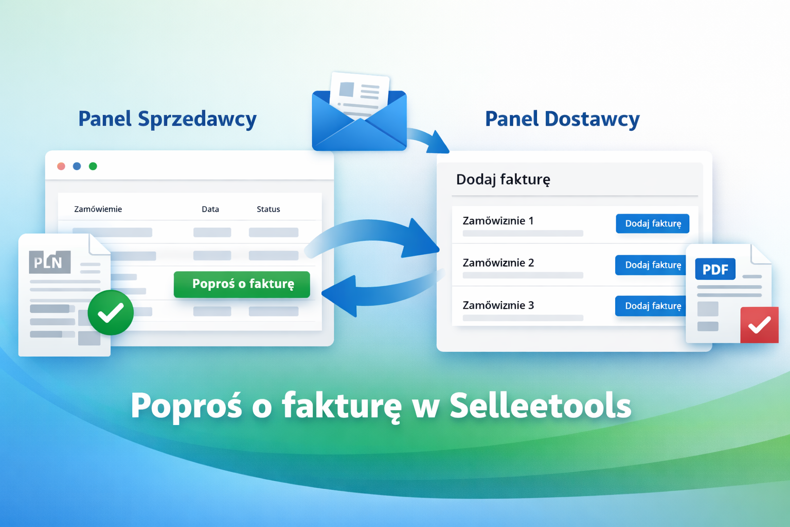 Poproś o fakturę do zamówienia - nowa funkcjonalność w panelu Sprzedawcy na Selleetools