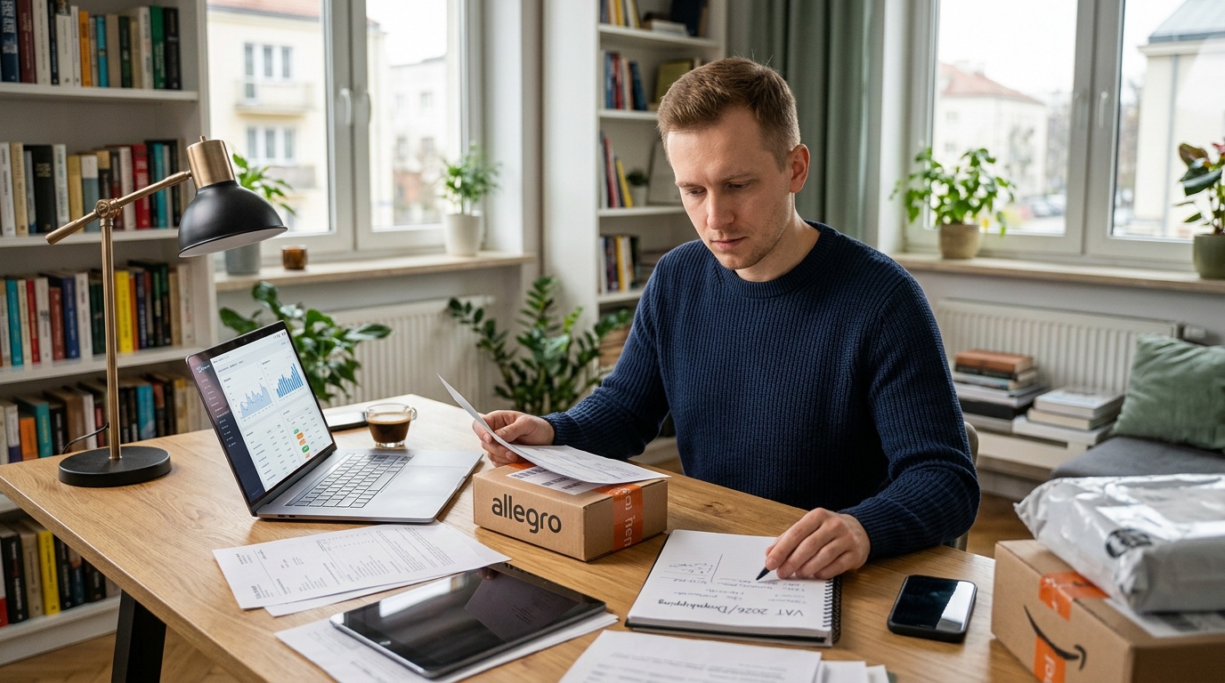 VAT w dropshippingu na Allegro 2026: kompletny przewodnik